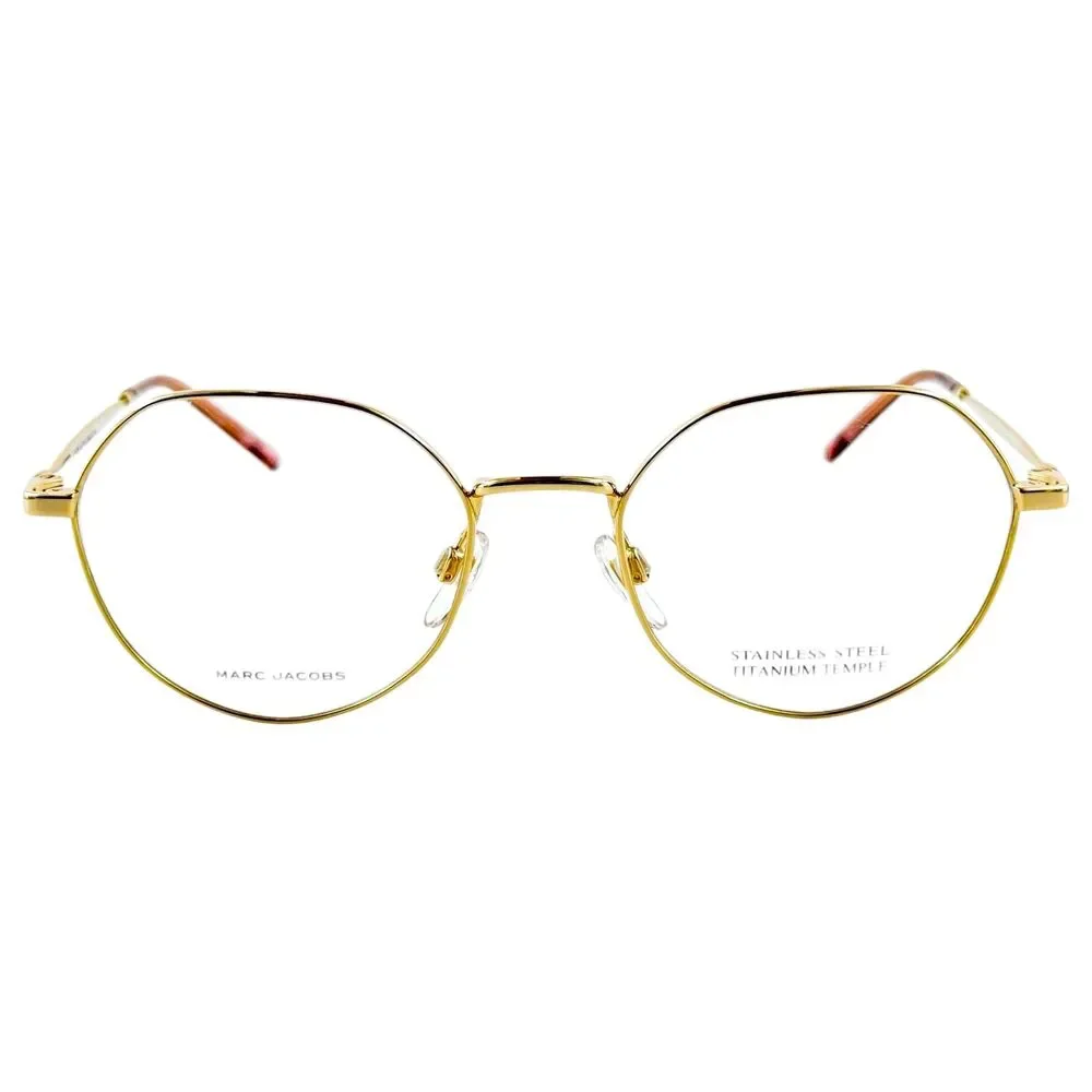 Marc Jacobs Marc 705 G Womens Metal Eyeglass Frame J5G Gold 51-19 Titanium